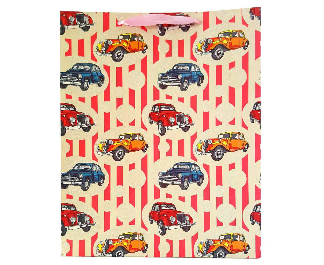 Gift bag A3 Cars 31 x42x12 cm. mix, 1 pc
